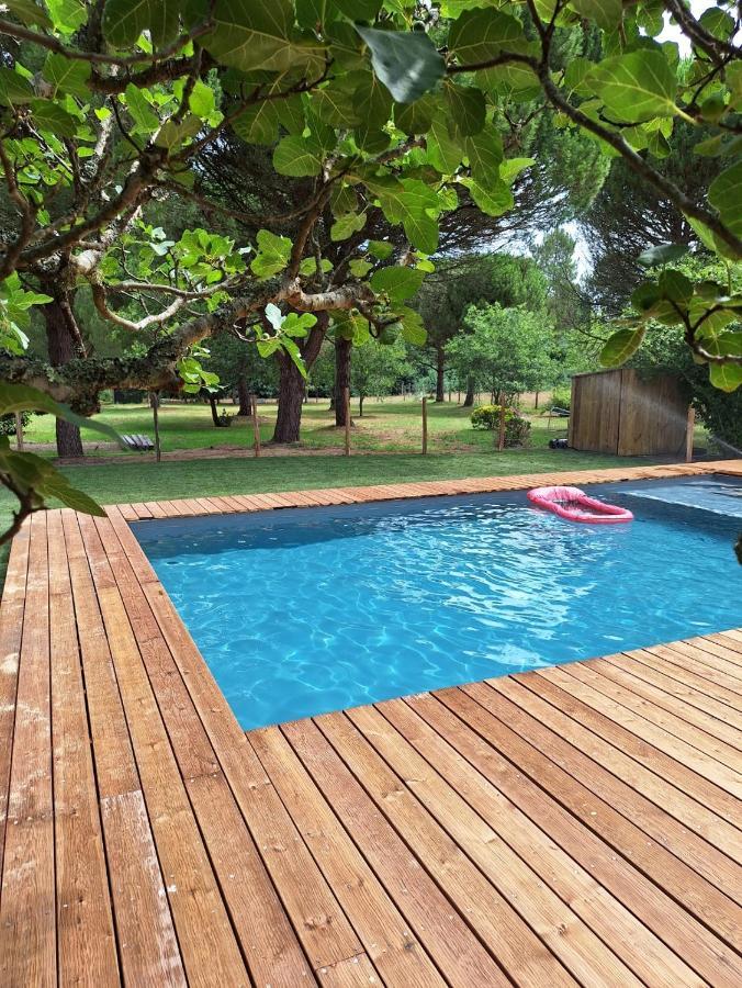 La Pinede Du Cheou, Piscine, Logement Independant, Parking, Draps, Wifi Fibre Mimizan Exterior photo